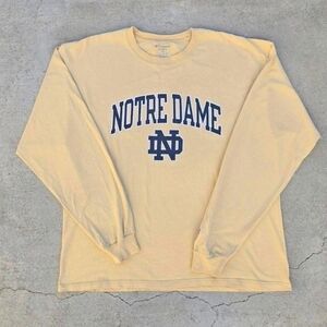 Norte Dame Mens Size XL Graphic Print Longsleve t-shirt
